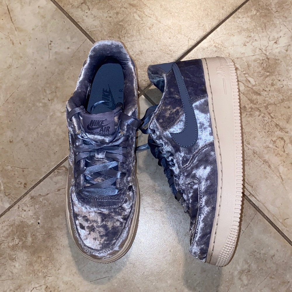 Blue Nike Air Force 1